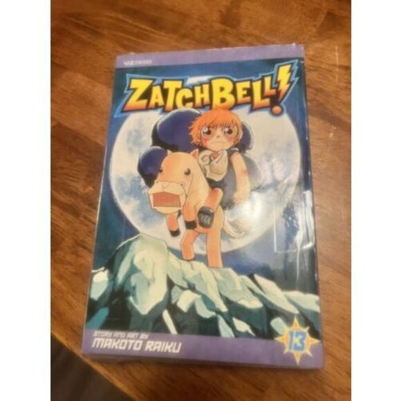 Zatch Bell! Vol. 13 Makoto Raiku Manga Oop - Picture 1 of 9